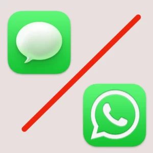 Apple Messages ou WhatsApp : qui est le meilleur ?