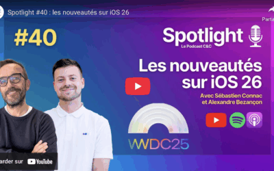 On débat sur les nouveautés de iOS26