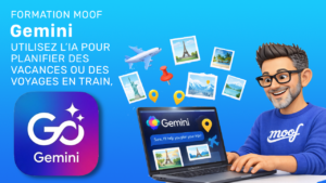 Gemini : Utilisez l’IA pour planifier des vacances ou des voyages en train, en avion en voiture…