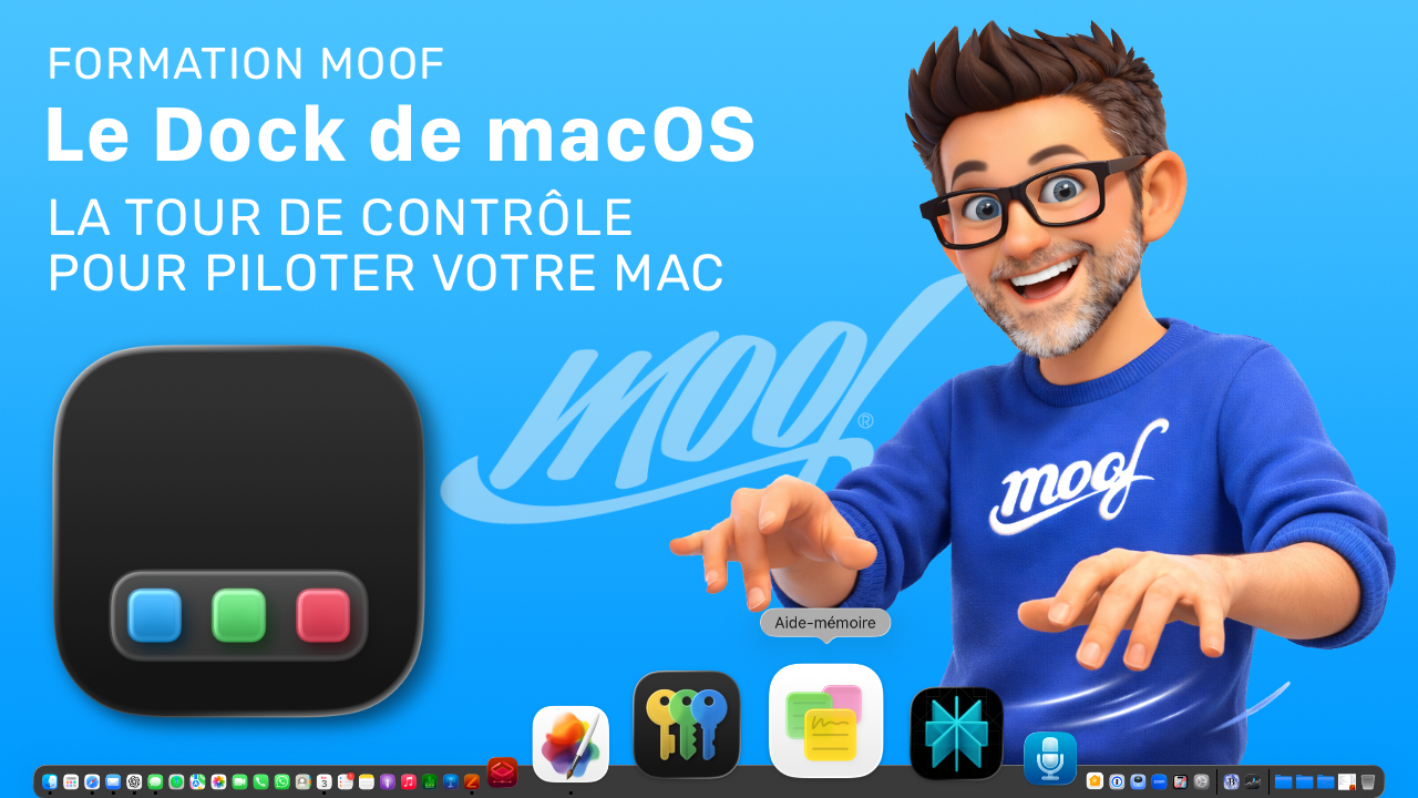 Le dock de macOS  : la tour de contrôle pour piloter votre Mac