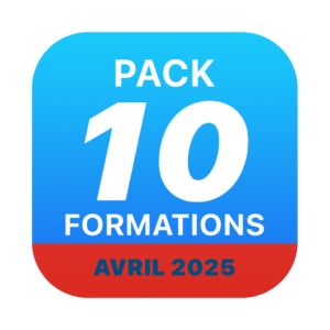 Pack 10 formations avril 2026