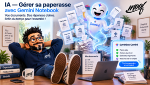 IA — Gérer sa paperasse avec Gemini Notebook