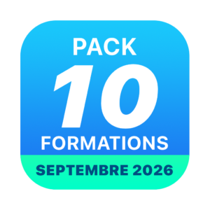 Pack 10 formations septembre 2026